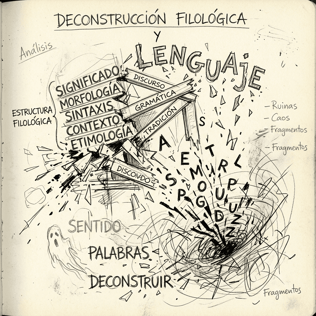 La deconstrucción filológica y el monopolio semántico: el silenciamiento mediante el lenguaje